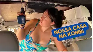 Ela arrancou o forro da kombihome sem dó I A vida na estrada dentro de um carro.