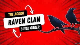 Raven clan Build Order | Fast Scouting and Raids | Northgard