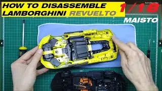 How to disassemble NEW Lamborghini REVUELTO 1.18 Scale by Maisto