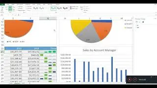 Charts and Spark Lines in Microsoft Excel