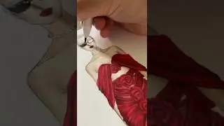 Draw a fashion illustration
