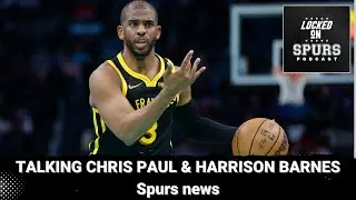React: What stood out from Chris Paul, Harrison Barnes' first remarks as San Antonio Spurs?