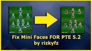 pes 2017 | OPTION FILES TO Fix Mini Faces FOR PTE 5.2 