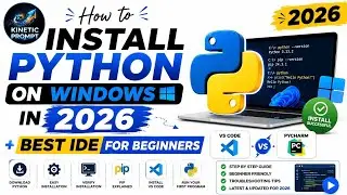 🐍 How to Install Python on Windows in 2026 + Best IDE for Beginners 🚀 
