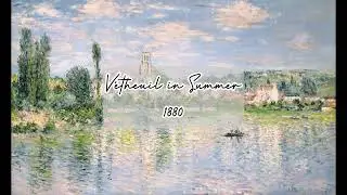 Claude Monet Art Slideshow - High Resolution - No Sound
