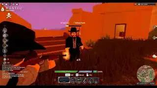 Look at this hacker in Roblox - The wild west