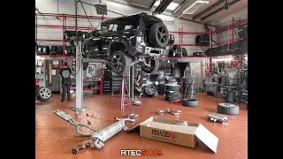 Defender 90 V8 Milltek Exhaust install sound