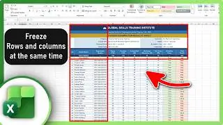 How to Freeze Multiple Rows and Columns in Excel (At the same time)