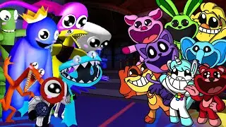 NEW Rainbow Friends Chapter 2 vs Smiling Critter (Poppy Playtime Chapter 3)!🎶 FNF Mod (New Remix)