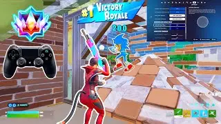 NEW SEASON Peterbot Controller Settings + Fortnite Reload Unreal Gameplay PS4 controller Gameplay