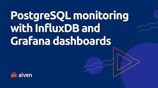 PostgreSQL monitoring with InfluxDB and Grafana dashboards