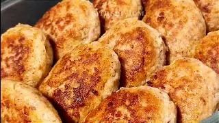 Котлеты По - Деревенски. Вкусные, сочные из мясного фарша. Любимый рецепт моей семьи.