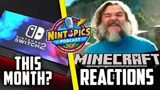 Nintendo Switch 2 Trailer This Month? Minecraft the Movie Trailer Reaction!