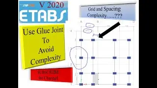 2. How to Use Glue Joints To Grid Option in ETABS V2020