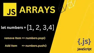 Javascript ARRAYS | Javascript Tutorial For Beginners | Array Crash Course