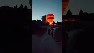 Kapadokyadan muhteşem  görüntüler #kapadokya #cappadocia #balloon #balon