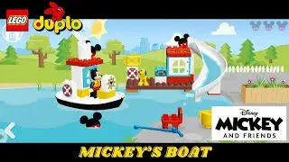 LEGO® DUPLO® DISNEY : MICKEY’S BOAT #sarayut2001 #legoduplo