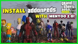 How to Install AddonPeds (2025) GTA 5 MODS ✅