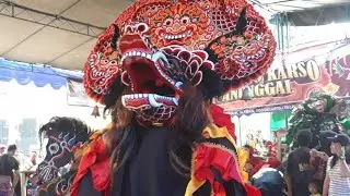 #Jaranan Angkerr!!! Detik2 Jathilan Singo Barong Ndadi di Sleman