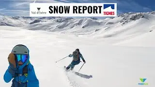 Fresh Snow and Violent Winds Hits The Alps Snow Report Tignes/Val DÌsere 30/03/2024