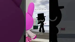 Sprunki, Secret gift from Black 💀 #sprunki #incredibox #roblox