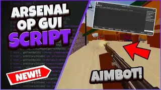 Roblox Arsenal GUI Script [Aimbot + ESP Working] (Pastebin 2022)