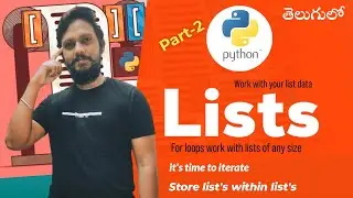 [Python in Telugu]: Python list in Telugu