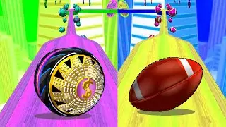 Going Balls - Reverse Levels vs Normal Levels! Gameplay Android, iOS