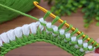 Great 💯👌Very easy tunisian crochet baby blanket model explanation for beginners #crochet