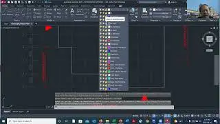 Creating the schematic drawing or building footprint using the line command in AutoCAD