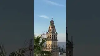 The bells of the Mezquita - Cathedral in Cordoba,Spain. #shorts #mezquita #cordoba #spain