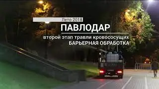 Лето 2018. Травим на набережной комаров и мошку