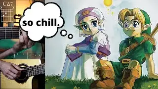 Lofi Acoustic ZELDA Chords // Lullaby Loop