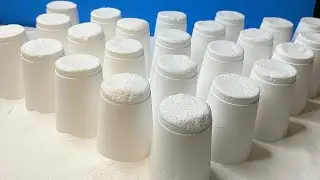 #ASMR white cylinder Crush #explore