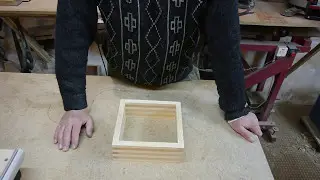 Необычное ящичное соединение. Finger joint.