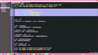 Python 2.7 Tutorial: 2.2 Varibles with Floating Point and Prompt I/O
