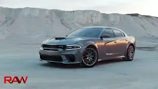 Dodge Charger on Motiv Wheels 435 by RAW Wheels and Tires