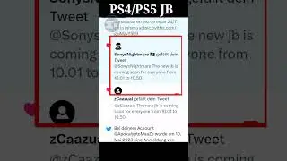 PS4 10.50 Jailbreak Progress Update News😍PS5 Full Jailbreak News Is Here✨PS4/PS5 Jailbreak 
