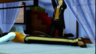 MMD X ツイステ:This is Ruggie's Nth way to wake Leona up.