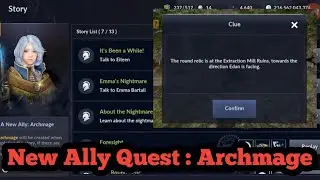 New Ally Quest : Archmage !! Black Desert Mobile 