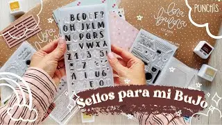 📚 Mis sellos nuevos para Bullet Journal ✨ Mi suscripción anual a los sellos Lora Bailora