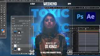 Event Motion Flyer in After Effects and Photoshop 