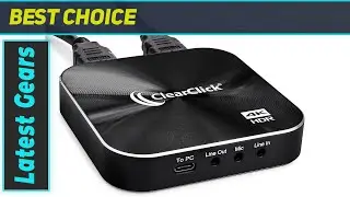 ClearClick 4K HD Video Capture Box Ultimate (USB Edition) - The Ultimate Solution for
