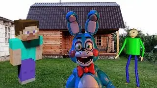 FNAF Five Nights at Freddy's Minecraft real life
