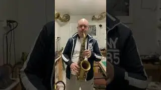 Conn 6M Lady Face or Naked Lady Alto Saxophone from 1956 Playing Test