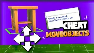 Simple CHEAT CODE to MOVE OBJECTS [also up] in The Sims 4 | bb.moveobjects