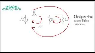 Mesh Analysis Concept and Problem in 5 steps