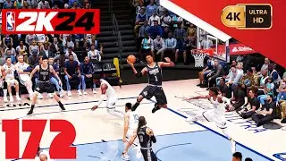 NBA 2K24 {My Career} [PC] (4K) EP172 {5th Year} =Spurs @ Grizzlies=