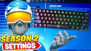 BEST Season 2 PC Keyboard & Mouse Settings, Sensitivity + Keybinds In Fortnite!