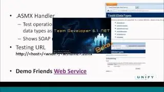 TD 6.1 Providing .NET Web Services